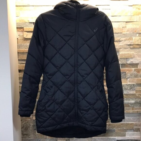 ASICS HOODED PADDED JACKET - Picture 1 of 5